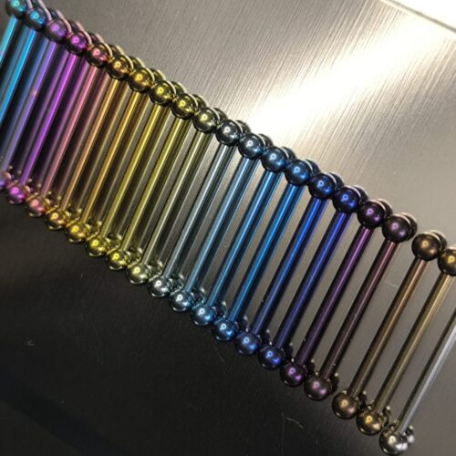 L&rsquo;Anodisation, une touche de couleur