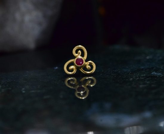 Bijoux Piercing Or Rubis Monfort l'Amaury Yvelines 78